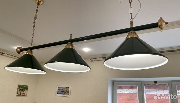 Люстра для бильярда