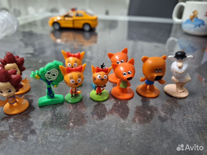 Игрушки чупа-чупс Мимимишки,Фиксики,Три кота,Буба