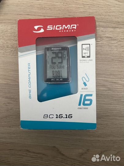 Велокомпьютер sigma BC 16.16