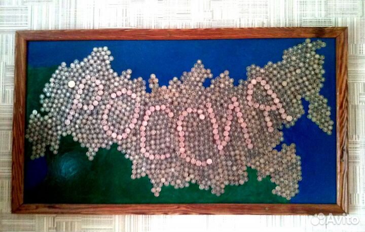 Картина из металла 