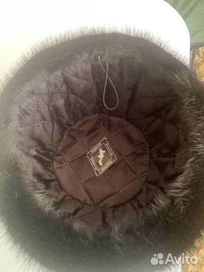 Шапка норковая женская