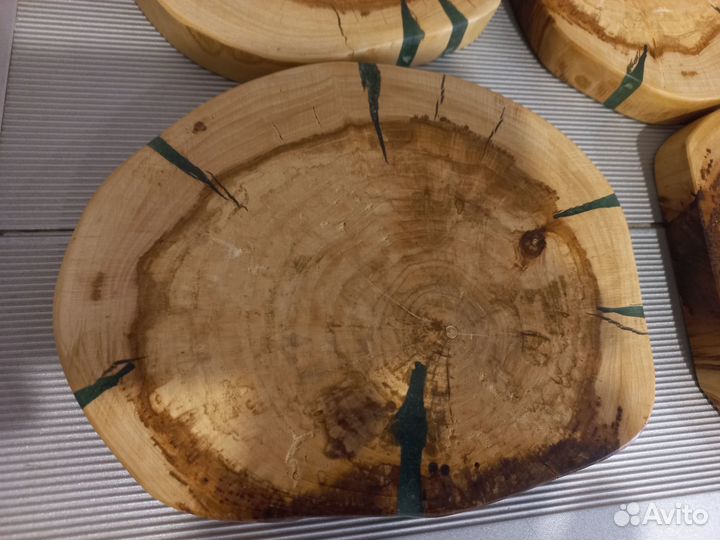 Подставки под горячее. Дерево