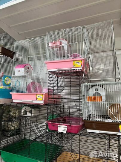 Клетки для попугаев, грызунов и кроликов, Корма