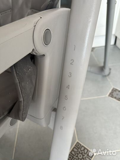 Стульчик для кормления chicco polly magic relax