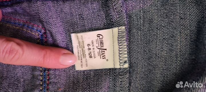 Джинсовая куртка 7-8лет и шорты на 9 лет в подарок