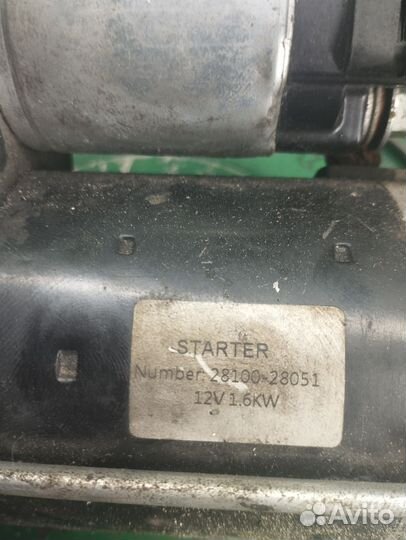 Стартер Toyota Camry Rav4 2л-2,4л -3,5л