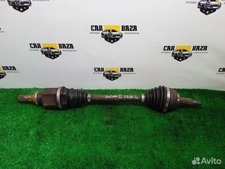 Полуось (привод) передний левый L Renault Megane