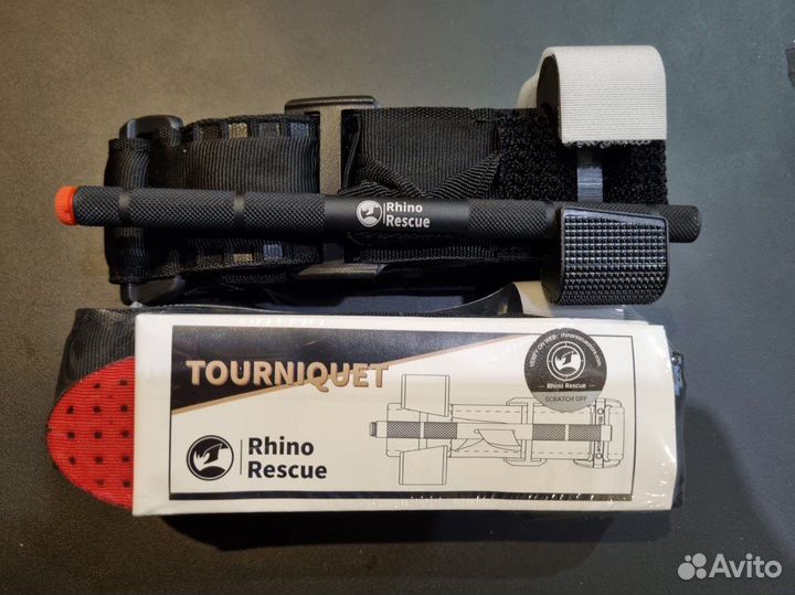 Турникет Rhino Rescue с металлическим воротком