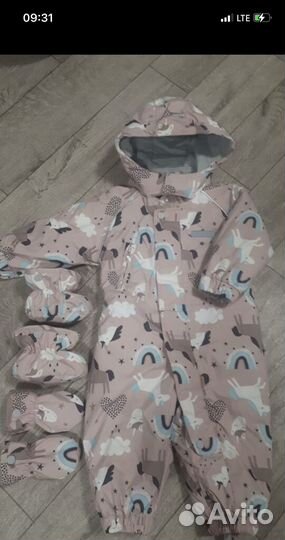 Комбинезон демисезонный crockid 74 80
