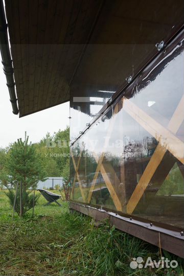 Мягкие окна на беседку, веранду