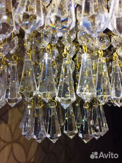 Светильник подвесной винтаж. Чеславакия