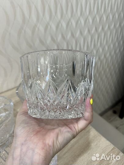 Конфетница хрусталь СССР