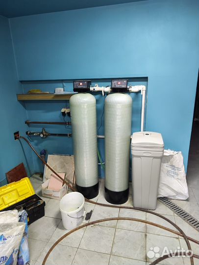 Водоподготовка Обслуживание.Перезасыпка