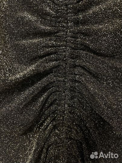 Платье вечернее золотое