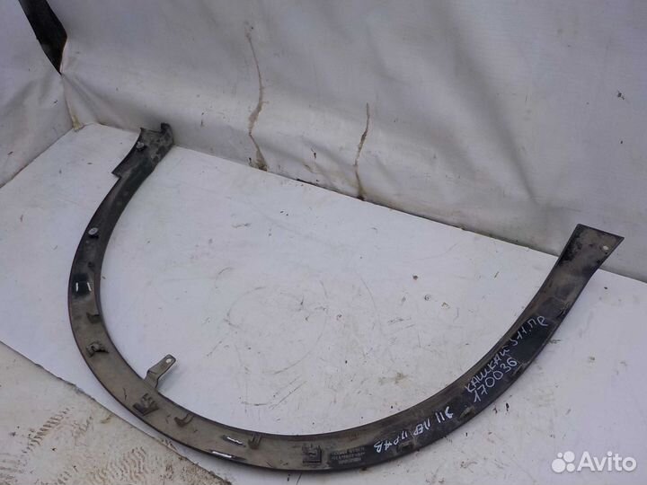 Накладка крыла Nissan qashqai J11 передняя правая