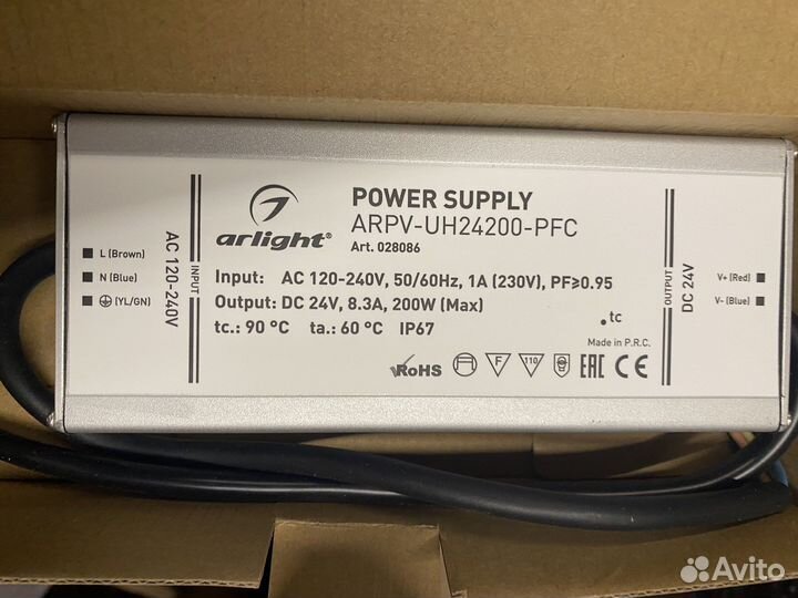 Блок питания power supply arpv-UH24200-PFC