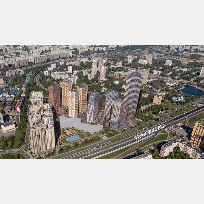 2-к. квартира, 59,7 м², 3/32 эт.