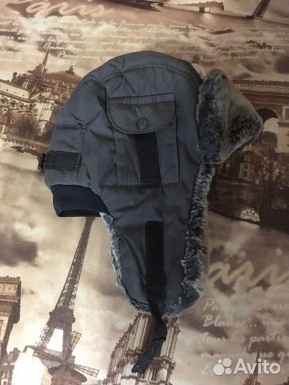 Зимняя шапка для мальчика