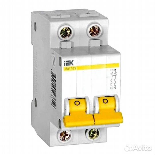 Автоматический выключатель IEK ва 47-29 тип C 4,5k