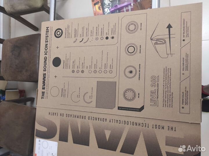 Evans BD20G2 - пластик для бас-барабанав