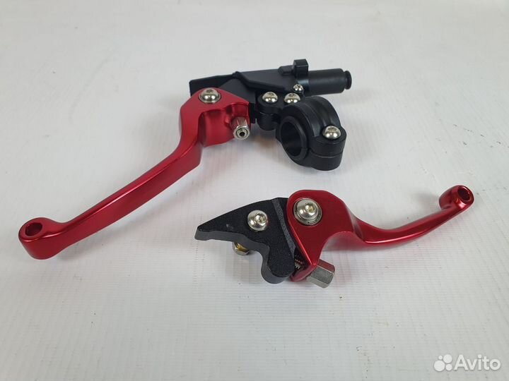 Рычаг сцепления+тормоза c кронштейном CNC