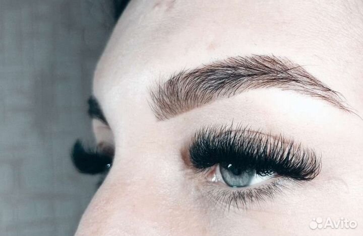 Наращивание ресниц на дому