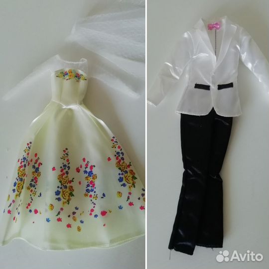 Аутфиты и аксессуары для Барби и Кенов BMR Looks