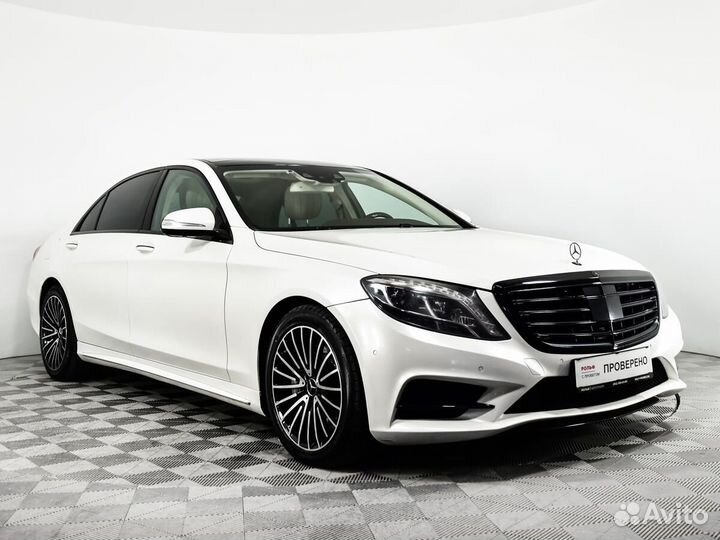 Mercedes-Benz S-класс 3.0 AT, 2014, 210 000 км