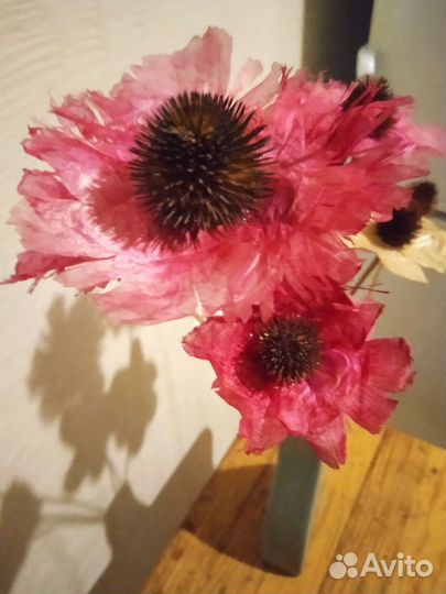 Аксессуары из природных материалов и сухоцветы для