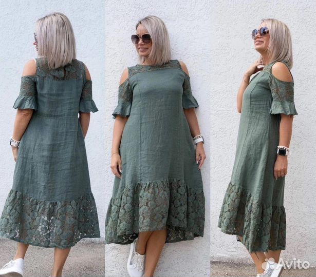 Платья женские летние 50-64 размеры