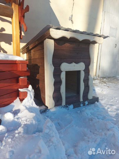 Будка для собаки утепленная