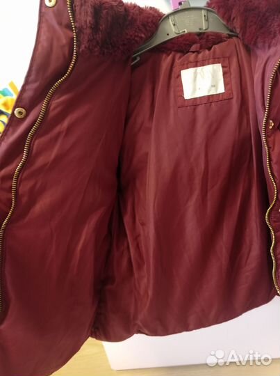 Куртка зимняя для девочки Zara, 116 см