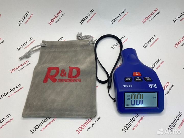 Новый толщиномер R&D ET360, синий
