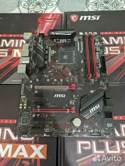 MSI B450 Gaming Plus MaX сокет AM4 в отличном сост