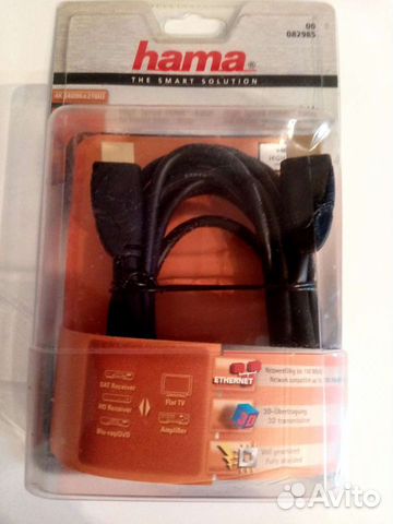 Hama Кабель hdmi 1,4m-m, 3м, 4K 4096#2160
