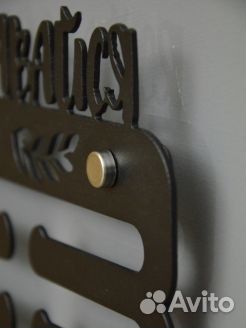 Держатель для медалей, цвет черный