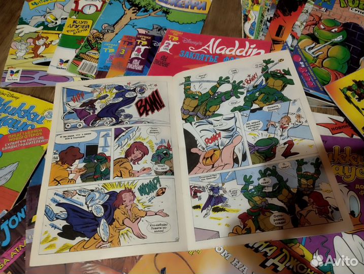Комиксы разные 90-е