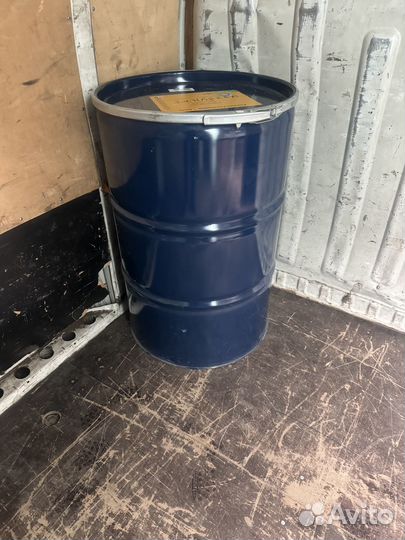 Бочка металлическая 200л с крышкой