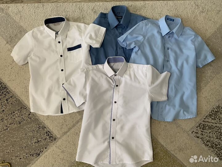 Рубашки для мальчика р.128