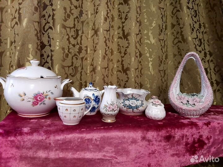 Сервиз Радиоволны.Чайные пары СССР