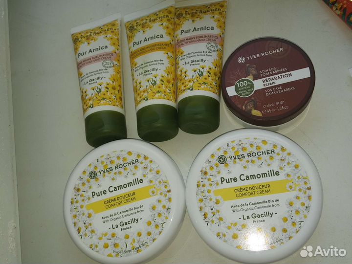 Ив Роше, Молочко, Крема для тела/рук50мл,125, 390