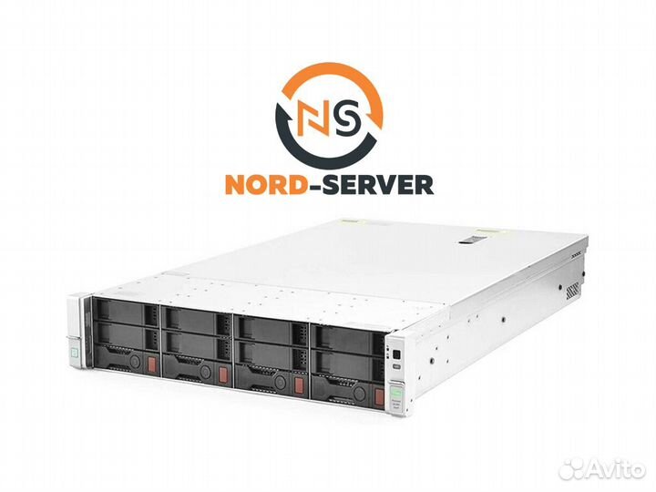 Сервер HP DL380 Gen9 4LFF 2x E5-2670 v3 192GB