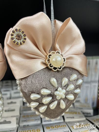 Елочные игрушки ручной работы