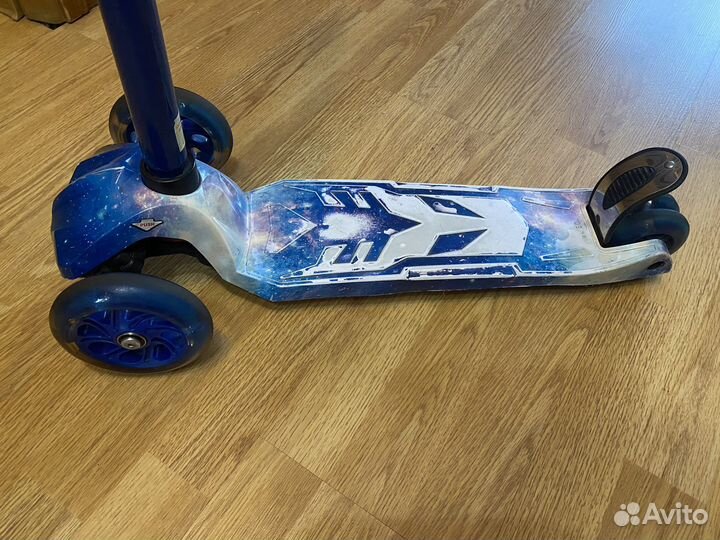 Самокат детский трехколесный Reaction