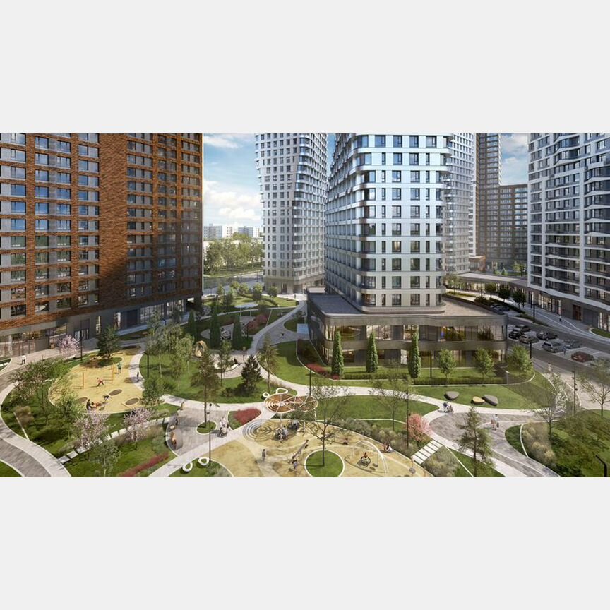 1-к. квартира, 37,7 м², 12/27 эт.