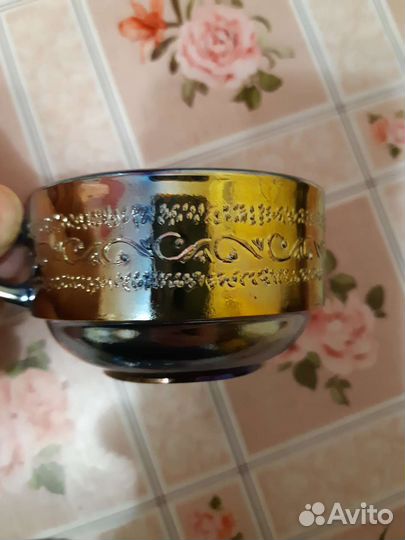 Кофейные чашки стеклянные