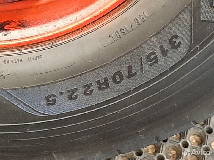 Шина 315/70R22.5 GoodYear kmax S G2 Man Tga 2006