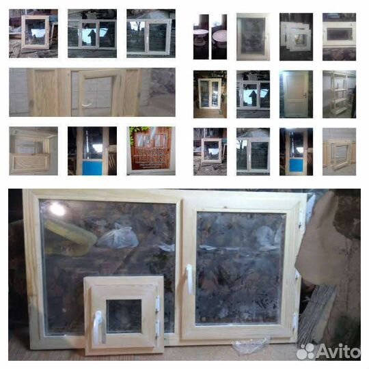 Делаем деревянные окна и двери