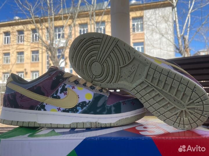 Кроссовки Nike Dunk Low Community Garden