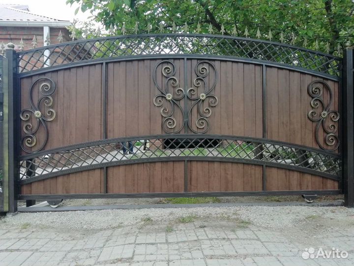 Навесы, заборы, ворота, ангары